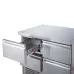 Thermaster by FED XGNS900-4D FED-X Four Drawer Stainless Steel Compact Workbench Fridge