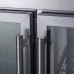 FED-X Two Glass Door Bench Fridge  1360x600mm