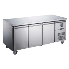 Thermaster by FED XUB7F18S3V FED-X Three Door Stainless Steel Bench Freezer