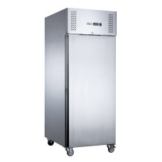 Stainless Steel single full door upright fridge 400L
