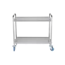 S/S Trolley With 2 Shelves 855X535X940