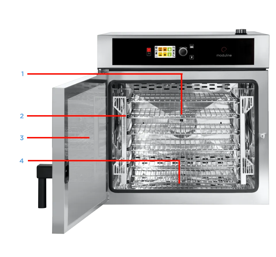 open door RRO rethermalisation oven